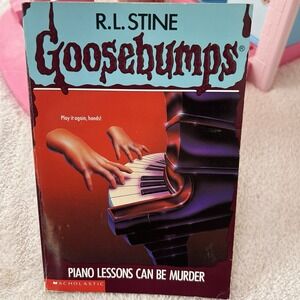 Piano Lessons Can Be Murder‎ by R.L. Stine 1st Edition & Printing Goosebumps #13